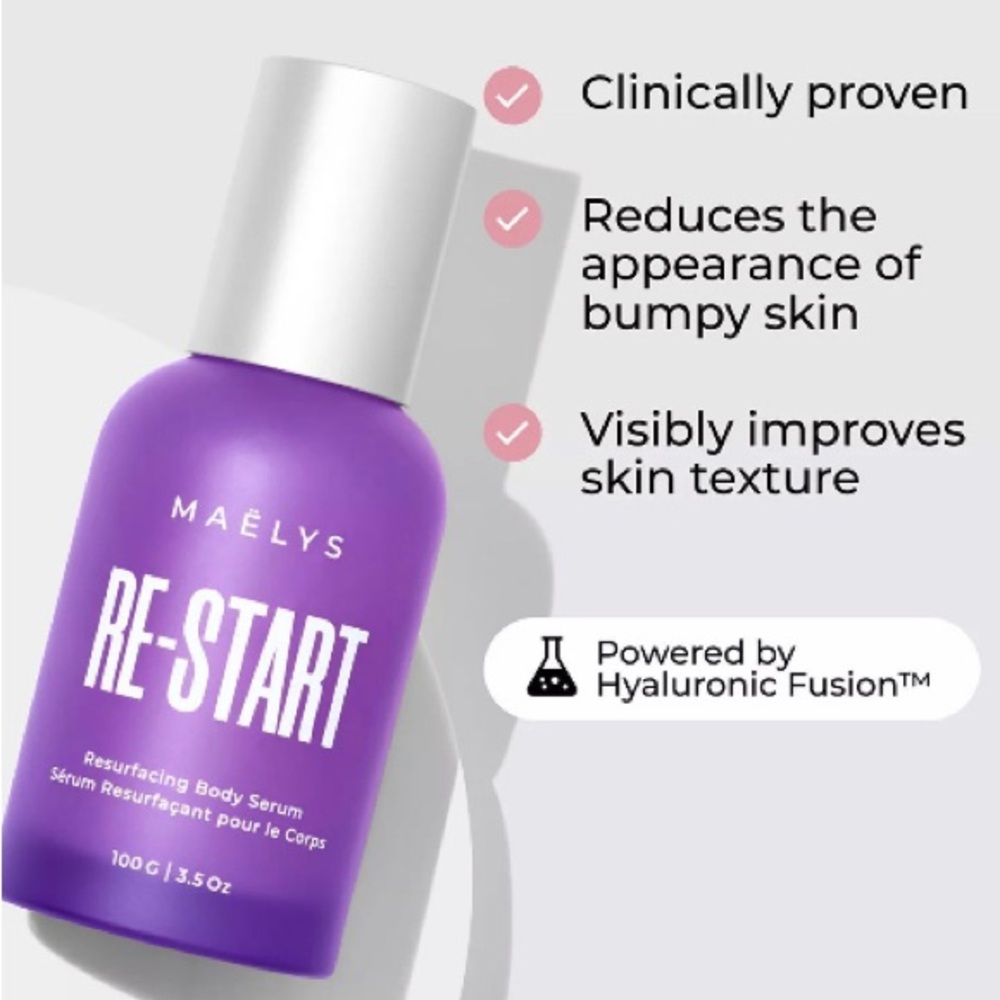 The MAËLYS RE-START Resurfacing Body Serum - Picture 2 of 6